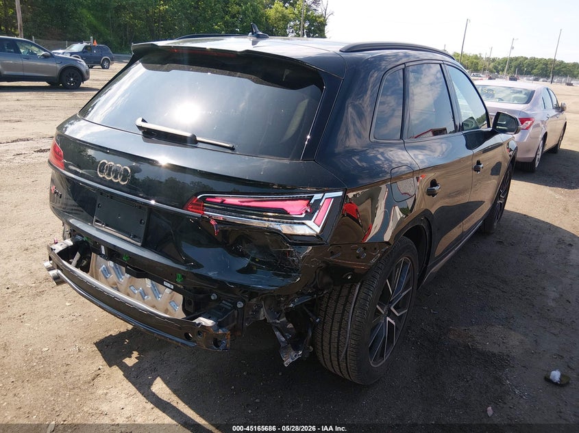 2023 Audi Sq5 VIN WA1B4AFY4P2193956 IAAI salvage auction — REAR END, Salvage - 75% Or Less (Maryland), sold $17,500 on 2026-07-29 (photo 4)