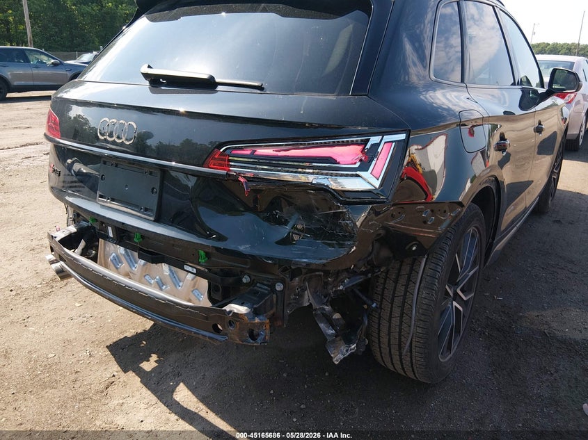 2023 Audi Sq5 VIN WA1B4AFY4P2193956 IAAI salvage auction — REAR END, Salvage - 75% Or Less (Maryland), sold $17,500 on 2026-07-29 (photo 6)