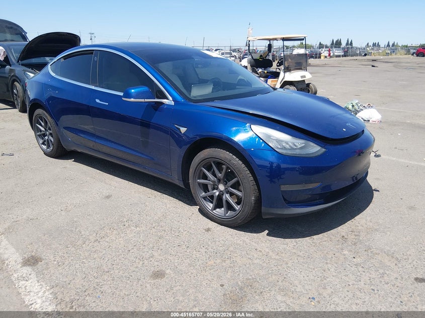 2019 Tesla Model 3 VIN 5YJ3E1EA3KF509025 IAAI salvage auction — FRONT END, Salvage (California), sold $4,900 on 2026-07-22 (photo 1)