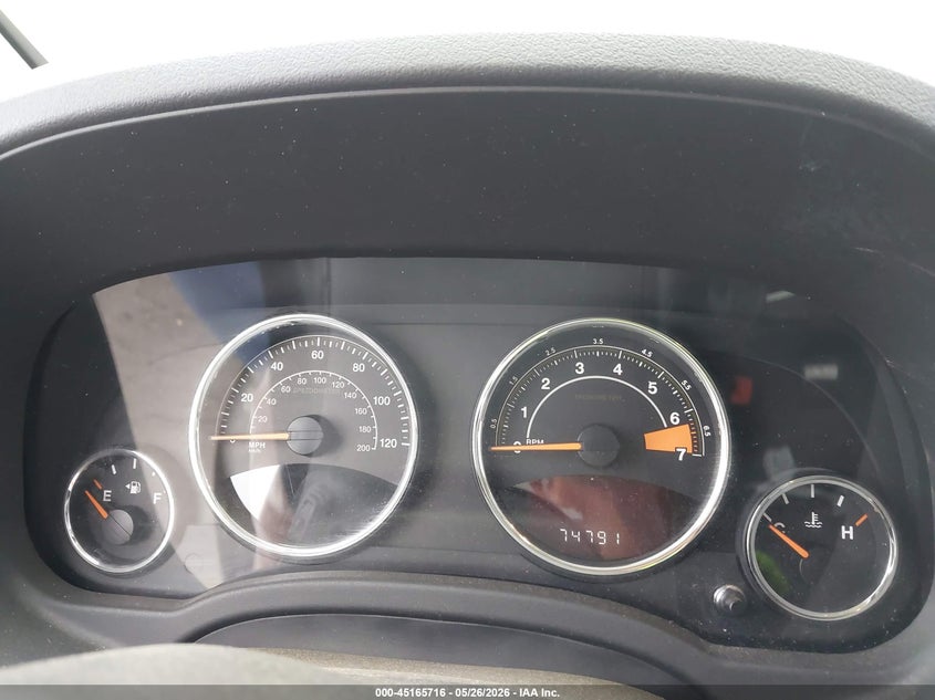 2017 Jeep Compass VIN 1C4NJDEB5HD208965 IAAI salvage auction — FRONT & REAR, Salvage Title, sold $275 on 2026-07-31 (photo 7)