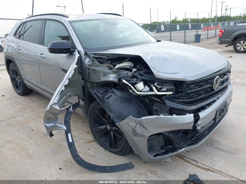 2023 Volkswagen Atlas cross sport VIN 1V2SE2CA3PC209590 IAAI salvage auction — RIGHT FRONT, Salvage (Texas), sold $12,500 on 2026-07-13 (photo 6)