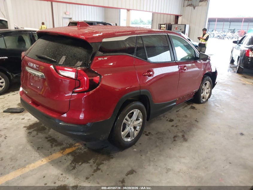 2024 Gmc Terrain VIN 3GKALMEG1RL382830 IAAI salvage auction — RIGHT FRONT, Original (Texas), sold $8,025 on 2026-07-15 (photo 4)