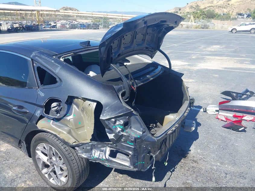 2021 Hyundai Sonata VIN 5NPEF4JA8MH088940 IAAI salvage auction — LEFT REAR, Salvage (California), sold $3,450 on 2026-07-15 (photo 6)