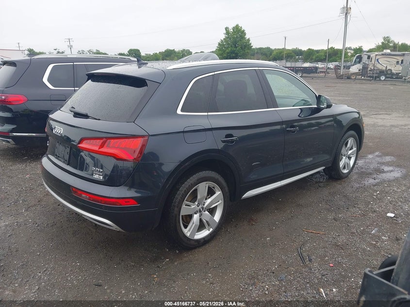 2018 Audi Q5 VIN WA1BNAFY8J2181555 IAAI salvage auction — FRONT END, Salvage (Virginia), sold $5,000 on 2026-07-10 (photo 4)