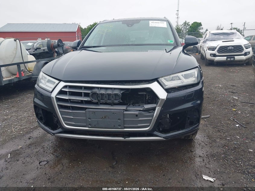 2018 Audi Q5 VIN WA1BNAFY8J2181555 IAAI salvage auction — FRONT END, Salvage (Virginia), sold $5,000 on 2026-07-10 (photo 6)
