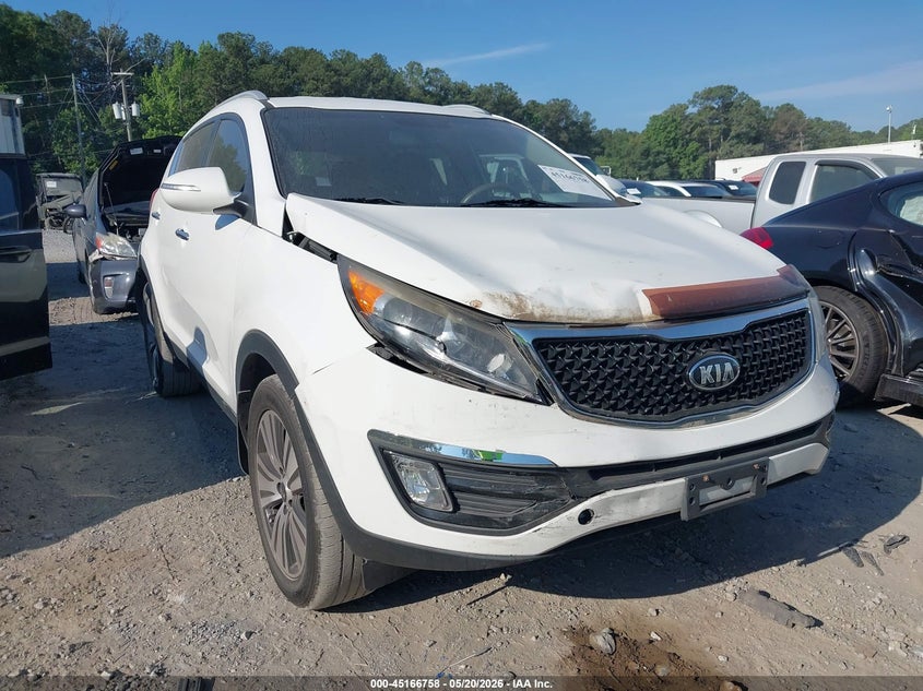 2014 Kia Sportage VIN KNDPC3AC4E7661576 IAAI salvage auction — ALL OVER, Salvage (Georgia), sold $2,100 on 2026-07-14 (photo 1)