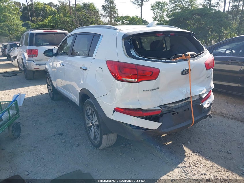 2014 Kia Sportage VIN KNDPC3AC4E7661576 IAAI salvage auction — ALL OVER, Salvage (Georgia), sold $2,100 on 2026-07-14 (photo 3)