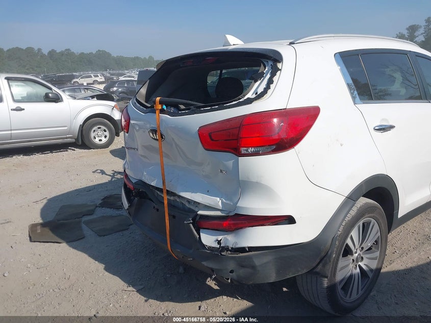 2014 Kia Sportage VIN KNDPC3AC4E7661576 IAAI salvage auction — ALL OVER, Salvage (Georgia), sold $2,100 on 2026-07-14 (photo 6)