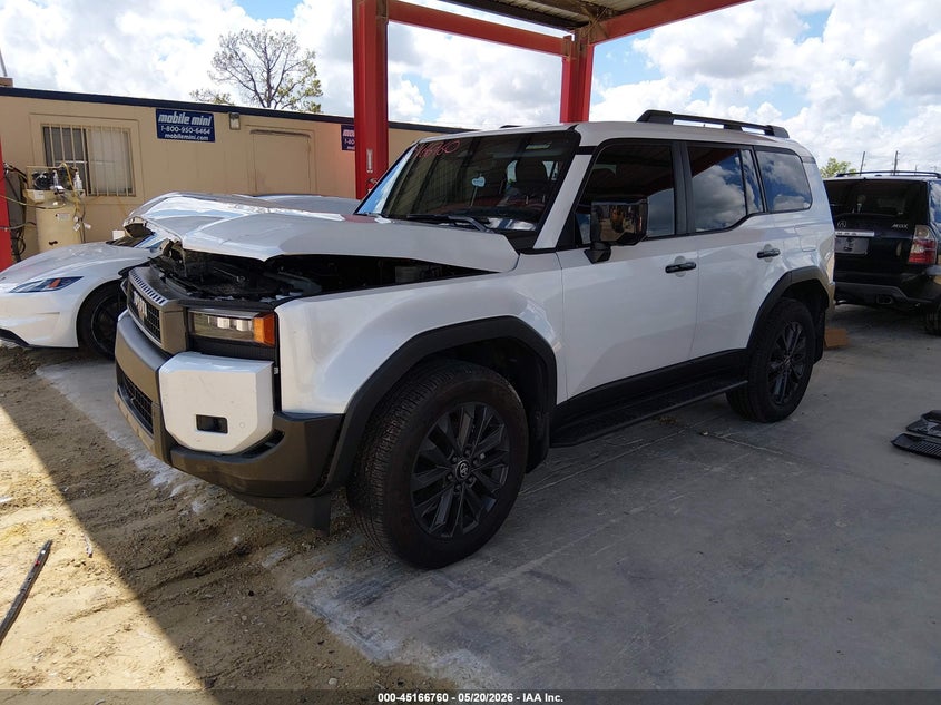 2024 Toyota Land cruiser VIN JTEABFAJ0R5004649 IAAI salvage auction — FRONT END, Rebuildable (Florida), sold $26,950 on 2026-07-30 (photo 2)