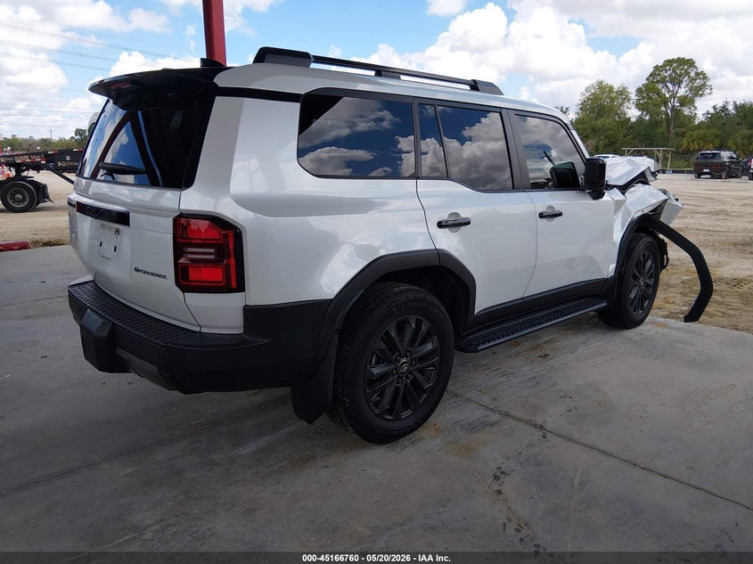 2024 Toyota Land cruiser VIN JTEABFAJ0R5004649 IAAI salvage auction — FRONT END, Rebuildable (Florida), sold $26,950 on 2026-07-30 (photo 4)