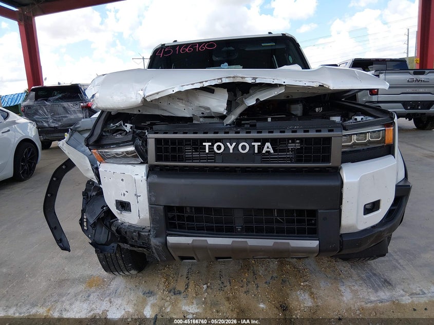 2024 Toyota Land cruiser VIN JTEABFAJ0R5004649 IAAI salvage auction — FRONT END, Rebuildable (Florida), sold $26,950 on 2026-07-30 (photo 6)