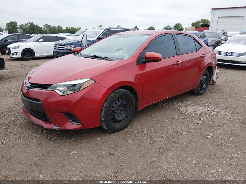 2015 Toyota Corolla VIN 5YFBURHE5FP281549 IAAI salvage auction — HAIL, Clear (Missouri), sold $2,325 on 2026-07-06 (photo 2)