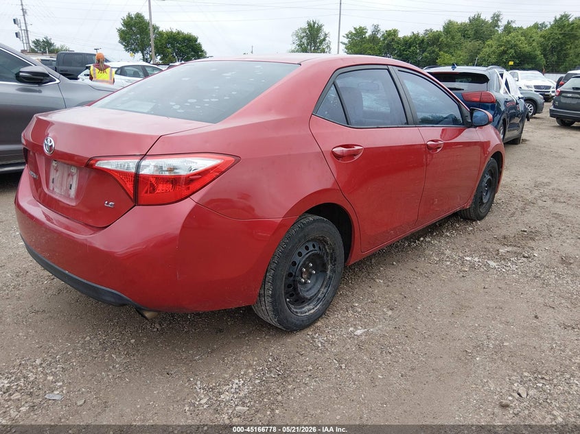 2015 Toyota Corolla VIN 5YFBURHE5FP281549 IAAI salvage auction — HAIL, Clear (Missouri), sold $2,325 on 2026-07-06 (photo 4)