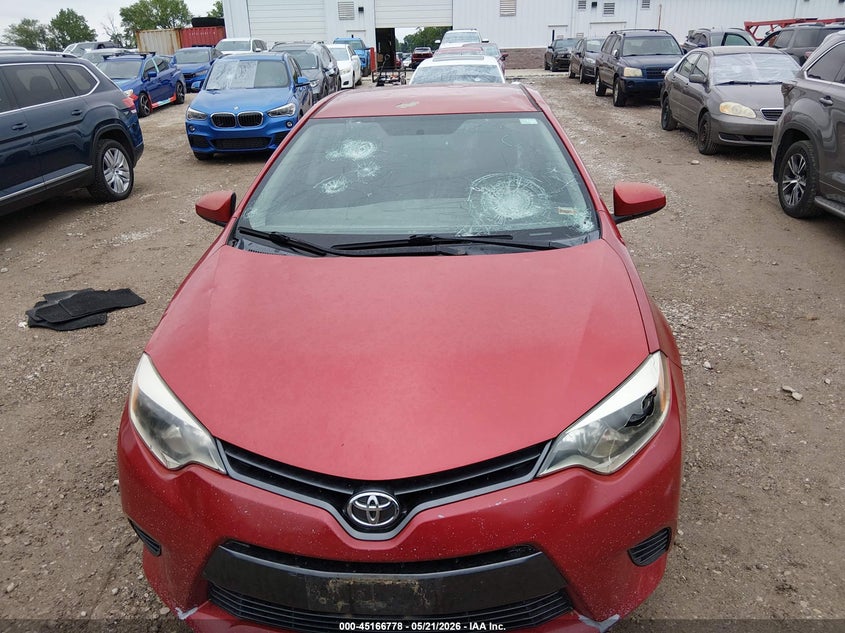 2015 Toyota Corolla VIN 5YFBURHE5FP281549 IAAI salvage auction — HAIL, Clear (Missouri), sold $2,325 on 2026-07-06 (photo 6)