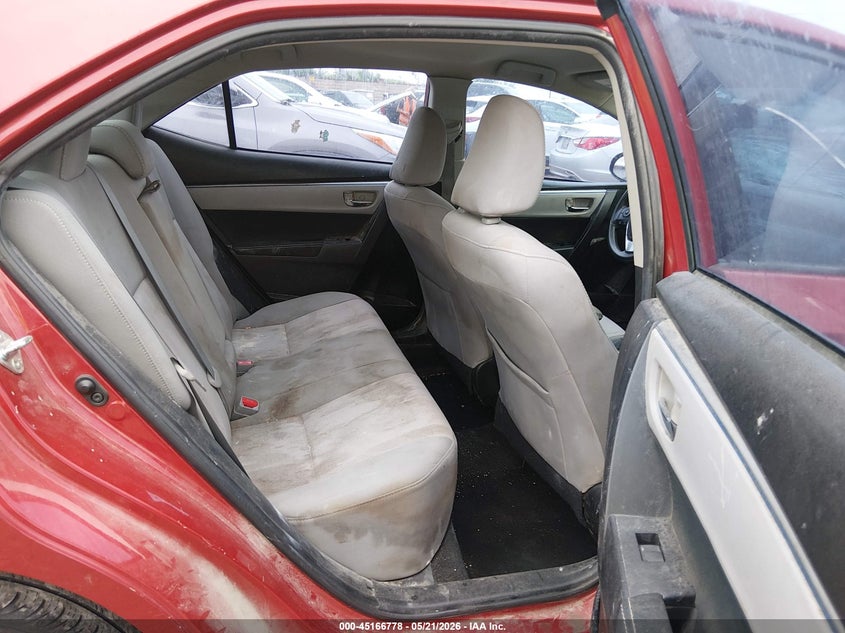 2015 Toyota Corolla VIN 5YFBURHE5FP281549 IAAI salvage auction — HAIL, Clear (Missouri), sold $2,325 on 2026-07-06 (photo 8)