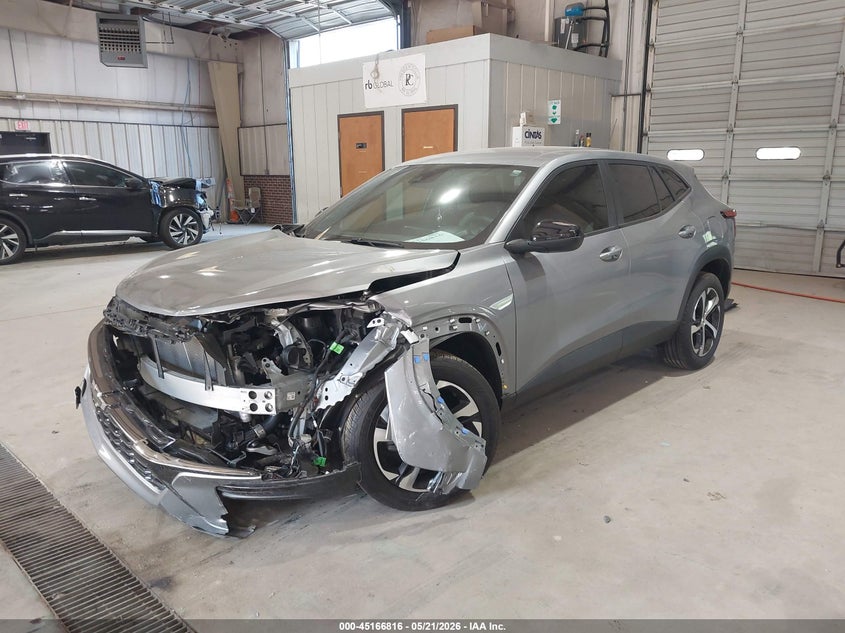 2024 Chevrolet Trax VIN KL77LGE21RC205702 IAAI salvage auction — LEFT FRONT, Salvage (North Carolina), sold $5,150 on 2026-07-16 (photo 2)
