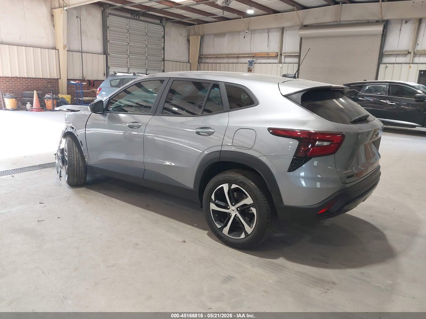 2024 Chevrolet Trax VIN KL77LGE21RC205702 IAAI salvage auction — LEFT FRONT, Salvage (North Carolina), sold $5,150 on 2026-07-16 (photo 3)