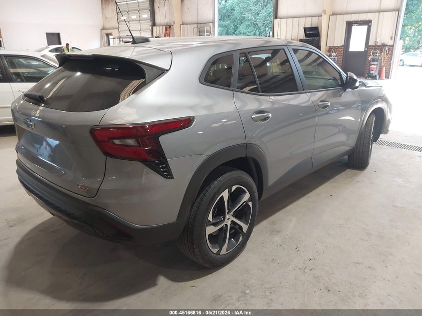 2024 Chevrolet Trax VIN KL77LGE21RC205702 IAAI salvage auction — LEFT FRONT, Salvage (North Carolina), sold $5,150 on 2026-07-16 (photo 4)