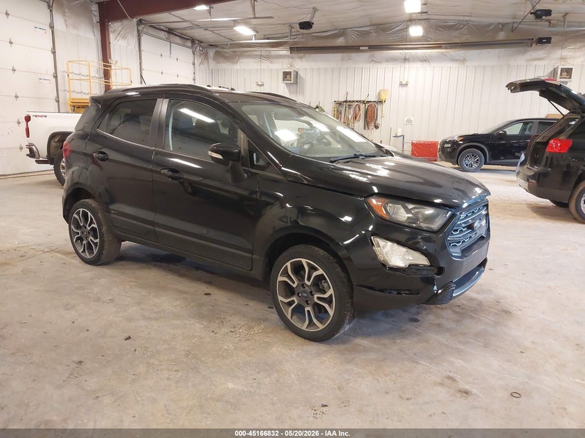 2020 Ford Ecosport VIN MAJ6S3JL9LC324748 IAAI salvage auction — FRONT & REAR, Clear (Michigan), sold $1,800 on 2026-07-14 (photo 1)