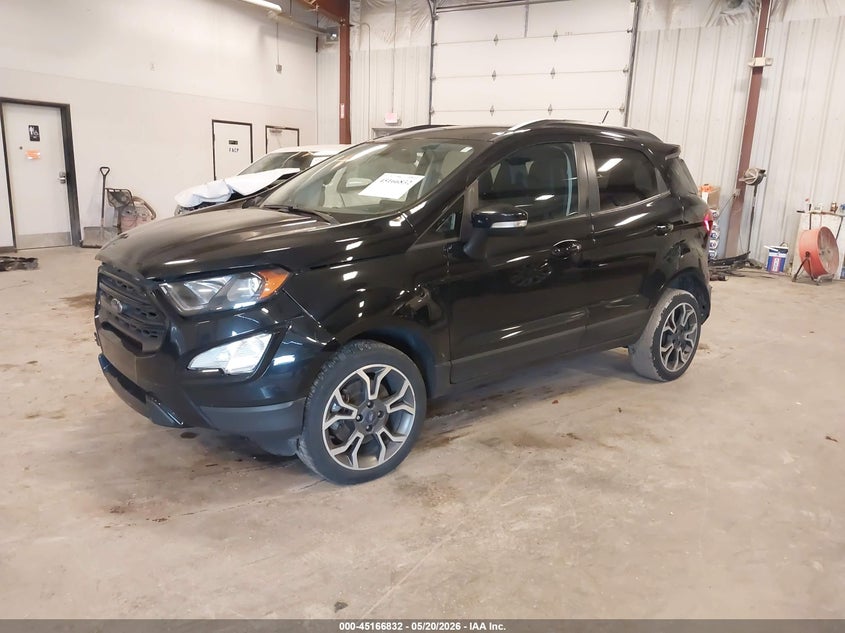 2020 Ford Ecosport VIN MAJ6S3JL9LC324748 IAAI salvage auction — FRONT & REAR, Clear (Michigan), sold $1,800 on 2026-07-14 (photo 2)