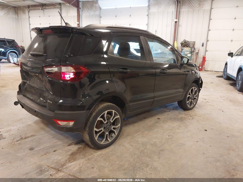 2020 Ford Ecosport VIN MAJ6S3JL9LC324748 IAAI salvage auction — FRONT & REAR, Clear (Michigan), sold $1,800 on 2026-07-14 (photo 4)