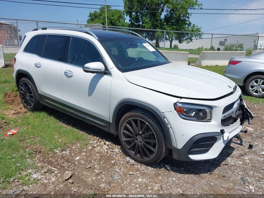2021 Mercedes-benz Glb VIN W1N4M4HB9MW126484 IAAI salvage auction — FRONT END, Salvage Title, sold $13,000 on 2026-07-23 (photo 1)