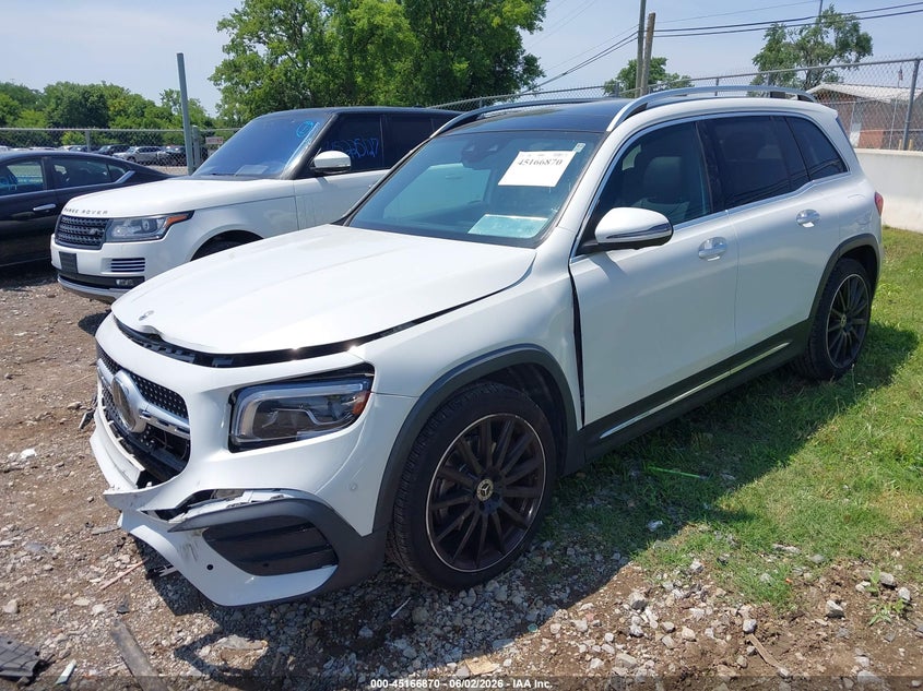 2021 Mercedes-benz Glb VIN W1N4M4HB9MW126484 IAAI salvage auction — FRONT END, Salvage Title, sold $13,000 on 2026-07-23 (photo 2)