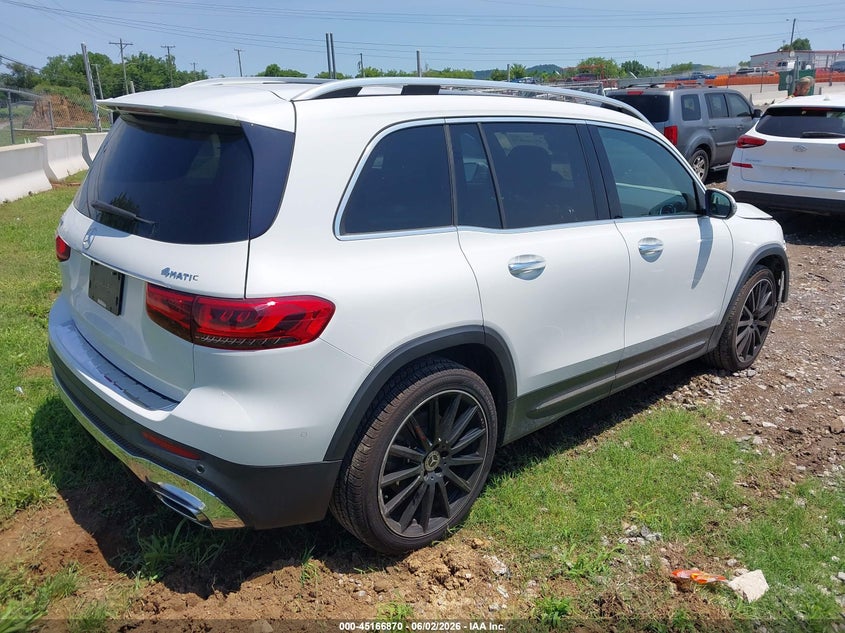 2021 Mercedes-benz Glb VIN W1N4M4HB9MW126484 IAAI salvage auction — FRONT END, Salvage Title, sold $13,000 on 2026-07-23 (photo 4)