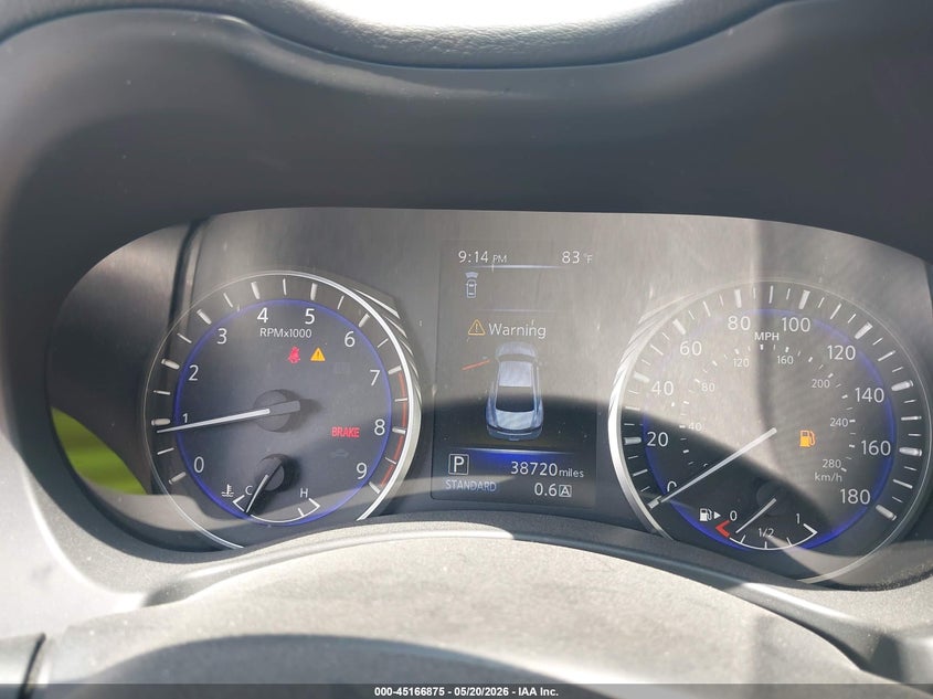 2019 Infiniti Q60 VIN JN1EV7EK4KM231069 IAAI salvage auction — ELECTRICAL, Salvage Title, sold $7,200 on 2026-08-14 (photo 7)
