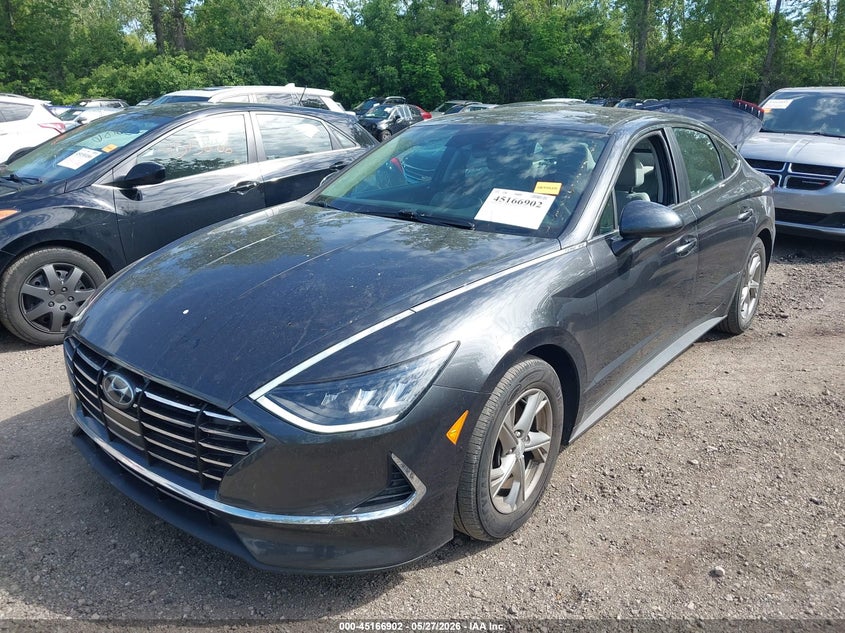 2022 Hyundai Sonata VIN 5NPEG4JA0NH134761 IAAI salvage auction — RIGHT REAR, Salvage Title, sold $3,850 on 2026-07-07 (photo 2)