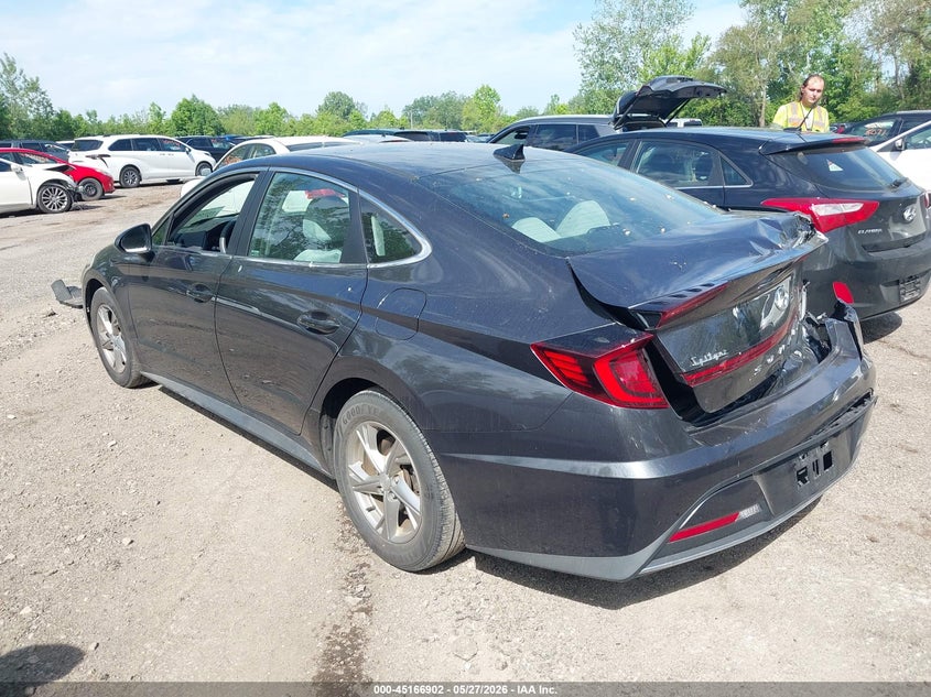 2022 Hyundai Sonata VIN 5NPEG4JA0NH134761 IAAI salvage auction — RIGHT REAR, Salvage Title, sold $3,850 on 2026-07-07 (photo 3)