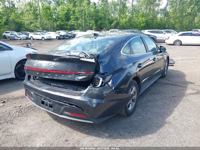 2022 Hyundai Sonata VIN 5NPEG4JA0NH134761 IAAI salvage auction — RIGHT REAR, Salvage Title, sold $3,850 on 2026-07-07 (photo 4)