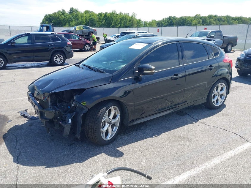 2013 Ford Focus st VIN 1FADP3L97DL185845 IAAI salvage auction — FRONT END, Salvage (Illinois), sold $1,500 on 2026-07-09 (photo 2)