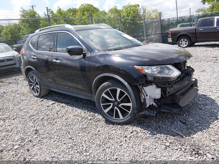 2019 Nissan Rogue VIN JN8AT2MV7KW391665 IAAI salvage auction — FRONT END, Salvage (West Virginia), sold $3,950 on 2026-07-29 (photo 1)