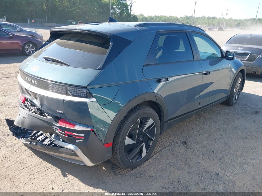 2025 Hyundai Ioniq 5 VIN 7YAKNDDC3SY034209 IAAI salvage auction — REAR END, Salvage - Greater Than 75% (Maryland), sold $16,150 on 2026-07-16 (photo 4)