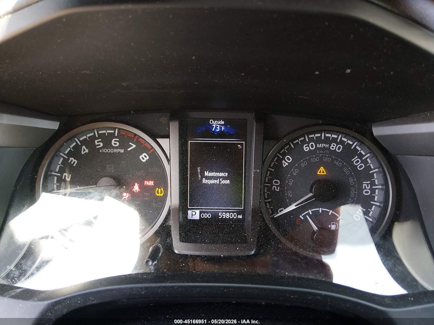 2021 Toyota Tacoma VIN 5TFCZ5ANXMX254449 IAAI salvage auction — ROLLOVER, Salvage (North Carolina), sold $8,700 on 2026-07-29 (photo 7)