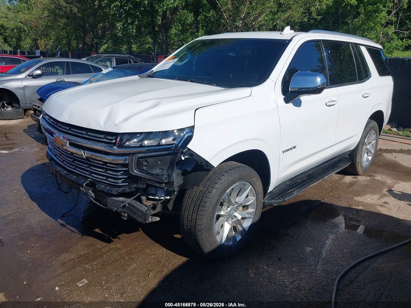 2023 Chevrolet Tahoe VIN 1GNSCSKD6PR344621 IAAI salvage auction — FRONT END, Salvage (Nebraska), sold $20,575 on 2026-07-29 (photo 2)