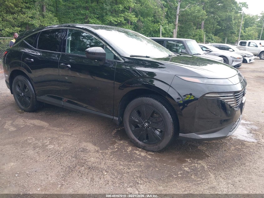 2025 Nissan Murano VIN 5N1AZ3BJ3SC107297 IAAI salvage auction — SIDE, Salvage - Greater Than 75% (Maryland), sold $8,800 on 2026-07-15 (photo 1)