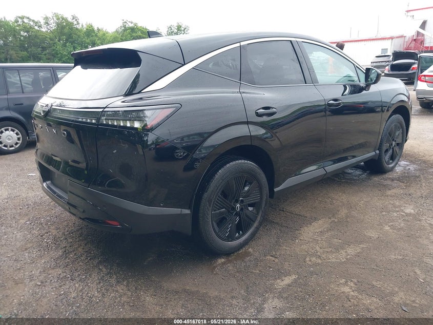 2025 Nissan Murano VIN 5N1AZ3BJ3SC107297 IAAI salvage auction — SIDE, Salvage - Greater Than 75% (Maryland), sold $8,800 on 2026-07-15 (photo 4)