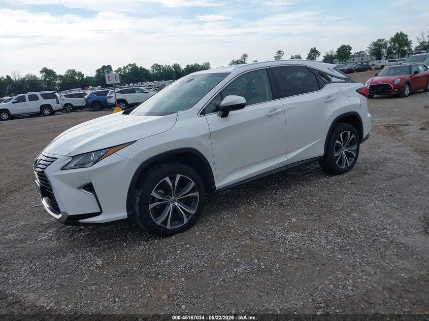 2016 Lexus Rx VIN JTJBZMCA1G2000983 IAAI salvage auction — HAIL, Clear (Missouri), sold $16,000 on 2026-07-06 (photo 2)