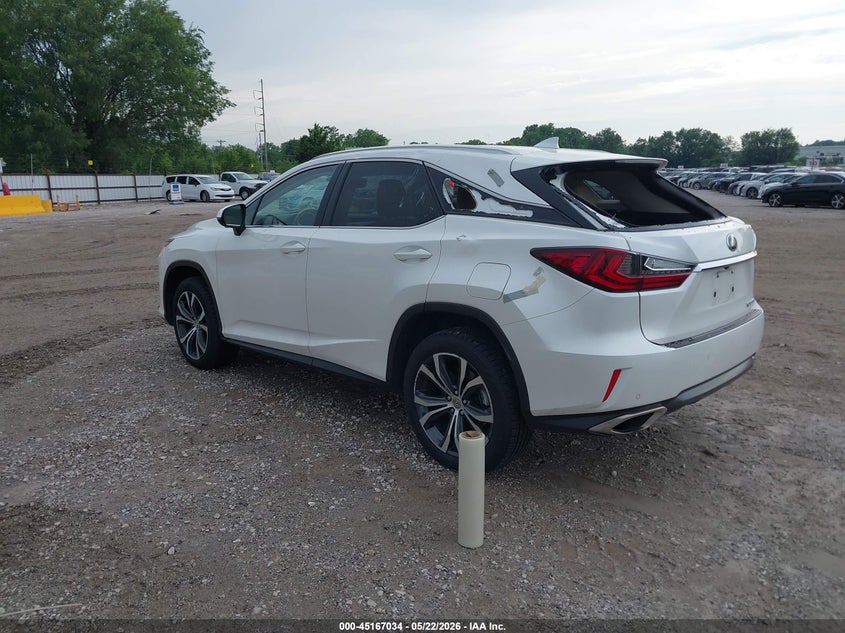 2016 Lexus Rx VIN JTJBZMCA1G2000983 IAAI salvage auction — HAIL, Clear (Missouri), sold $16,000 on 2026-07-06 (photo 3)