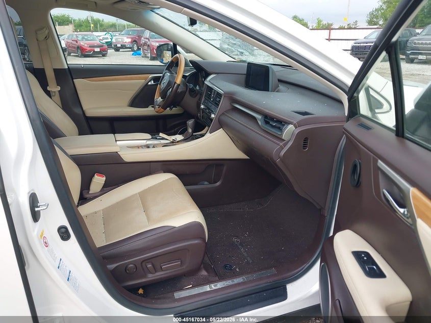 2016 Lexus Rx VIN JTJBZMCA1G2000983 IAAI salvage auction — HAIL, Clear (Missouri), sold $16,000 on 2026-07-06 (photo 5)