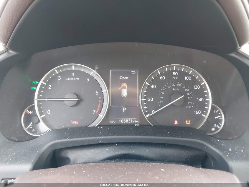 2016 Lexus Rx VIN JTJBZMCA1G2000983 IAAI salvage auction — HAIL, Clear (Missouri), sold $16,000 on 2026-07-06 (photo 7)