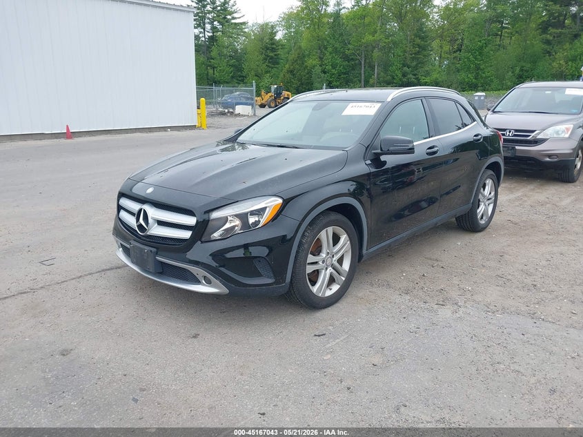 2015 Mercedes-benz Gla-klasse VIN WDCTG4GB5FJ177521 IAAI salvage auction — RIGHT SIDE, Clear (Massachusetts), sold $5,100 on 2026-07-10 (photo 2)