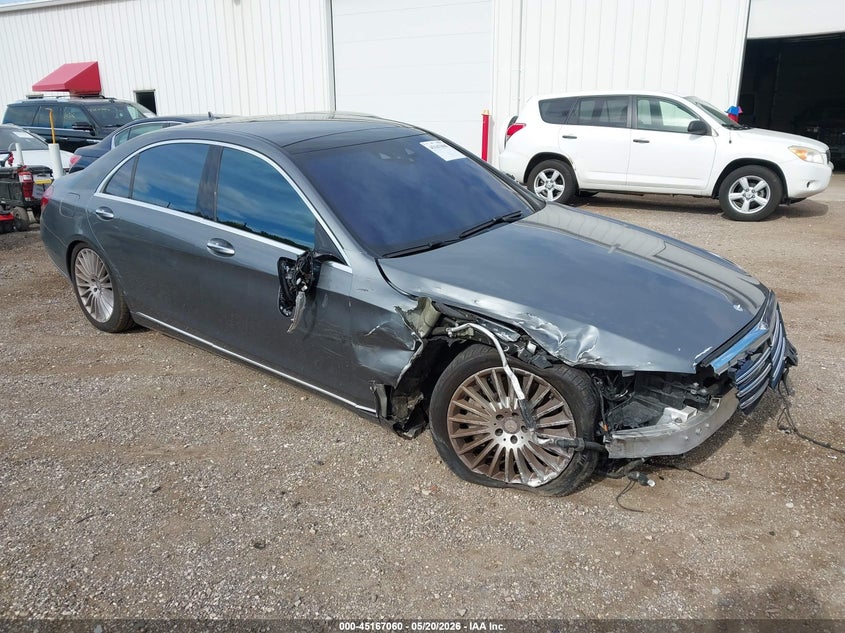 2018 Mercedes-benz S-klasse VIN WDDUG8GB1JA346112 IAAI salvage auction — FRONT END, Salvage (Illinois), sold $9,200 on 2026-07-09 (photo 1)