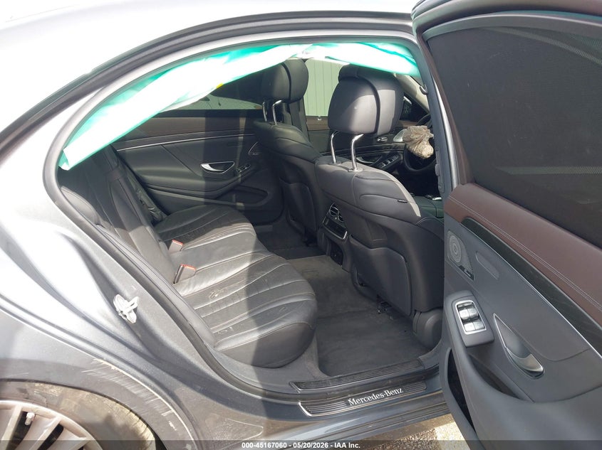 2018 Mercedes-benz S-klasse VIN WDDUG8GB1JA346112 IAAI salvage auction — FRONT END, Salvage (Illinois), sold $9,200 on 2026-07-09 (photo 8)
