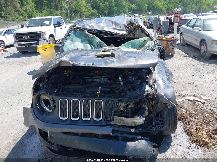 2017 Jeep Renegade VIN ZACCJBAB5HPE87191 IAAI salvage auction — ROLLOVER, Salvage Title, sold $525 on 2026-08-04 (photo 6)