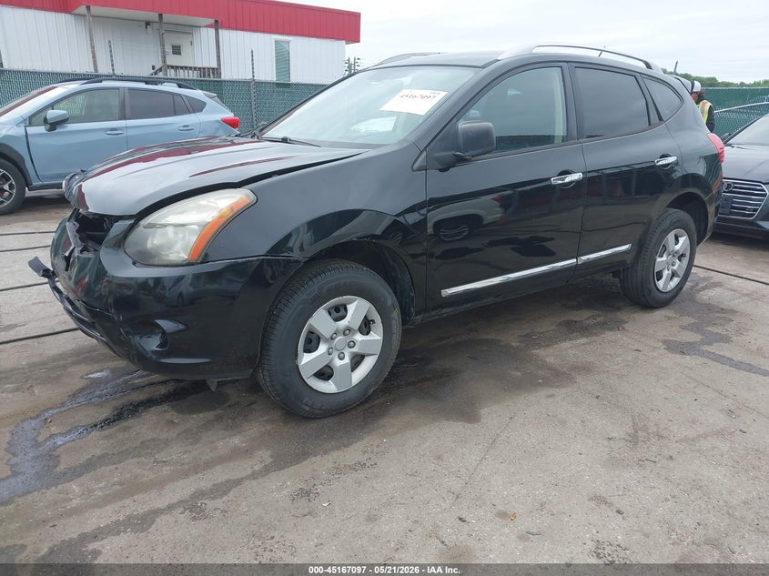 2015 Nissan Rogue VIN JN8AS5MV3FW756160 IAAI salvage auction — REAR END, Salvage - Greater Than 75% (Maryland), sold $25 on 2026-07-23 (photo 2)