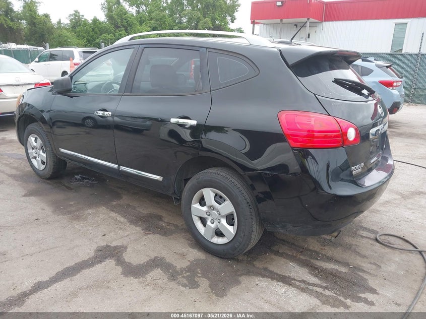 2015 Nissan Rogue VIN JN8AS5MV3FW756160 IAAI salvage auction — REAR END, Salvage - Greater Than 75% (Maryland), sold $25 on 2026-07-23 (photo 3)
