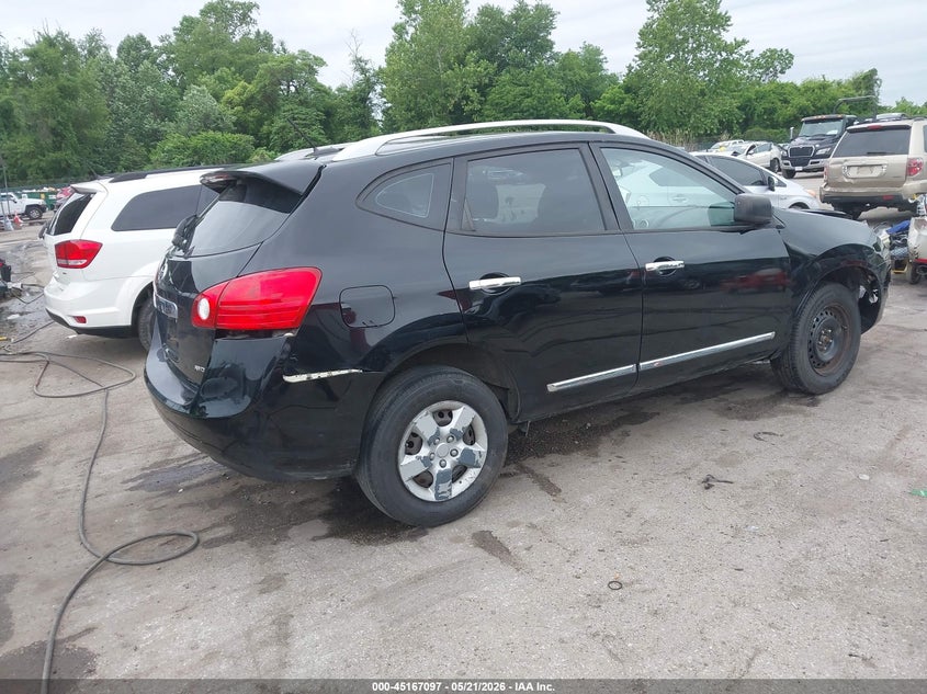 2015 Nissan Rogue VIN JN8AS5MV3FW756160 IAAI salvage auction — REAR END, Salvage - Greater Than 75% (Maryland), sold $25 on 2026-07-23 (photo 4)